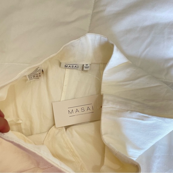 Masai Paola Culotte White Pants - Picture 10 of 15